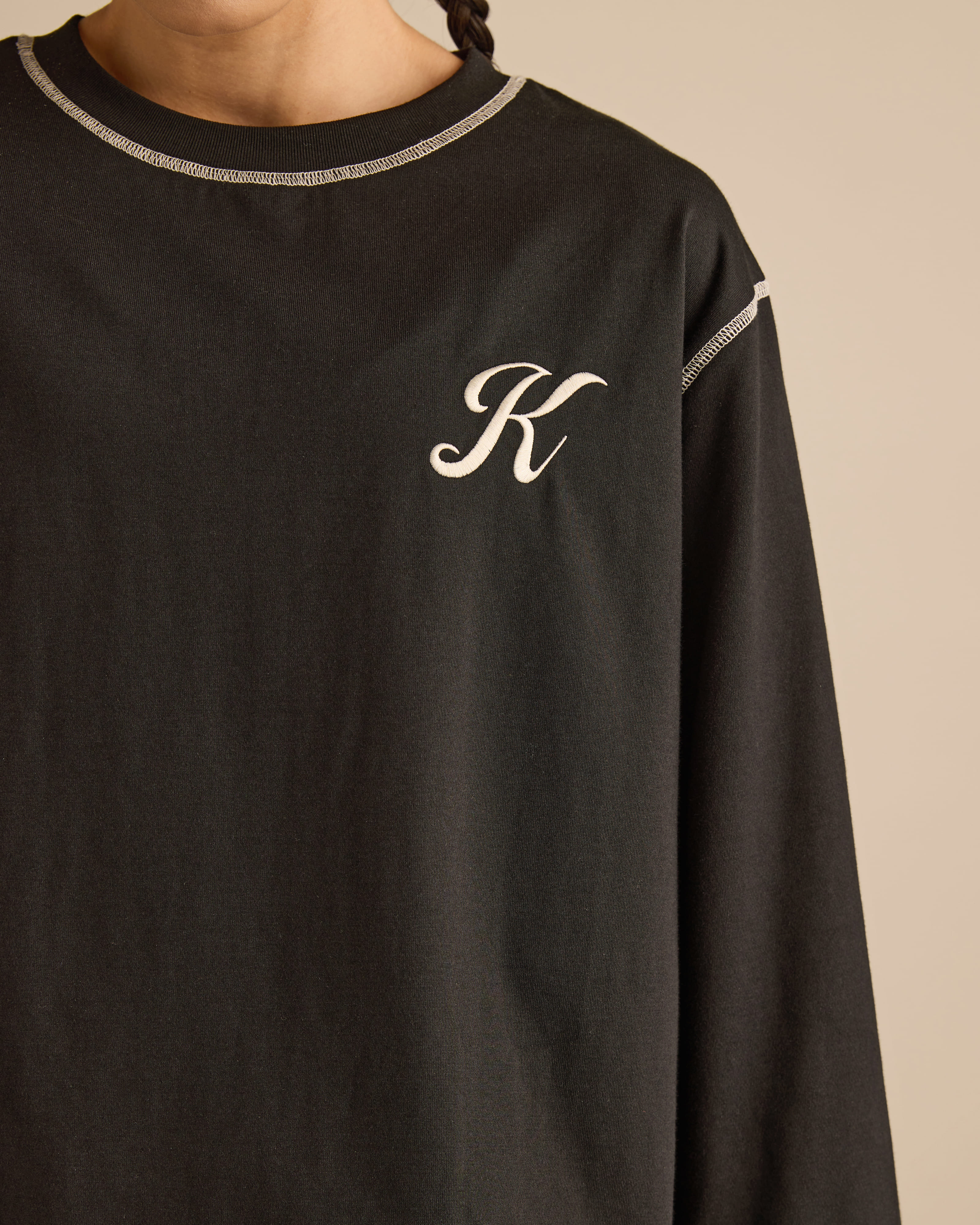 Signature Black Long Sleeve T-Shirt