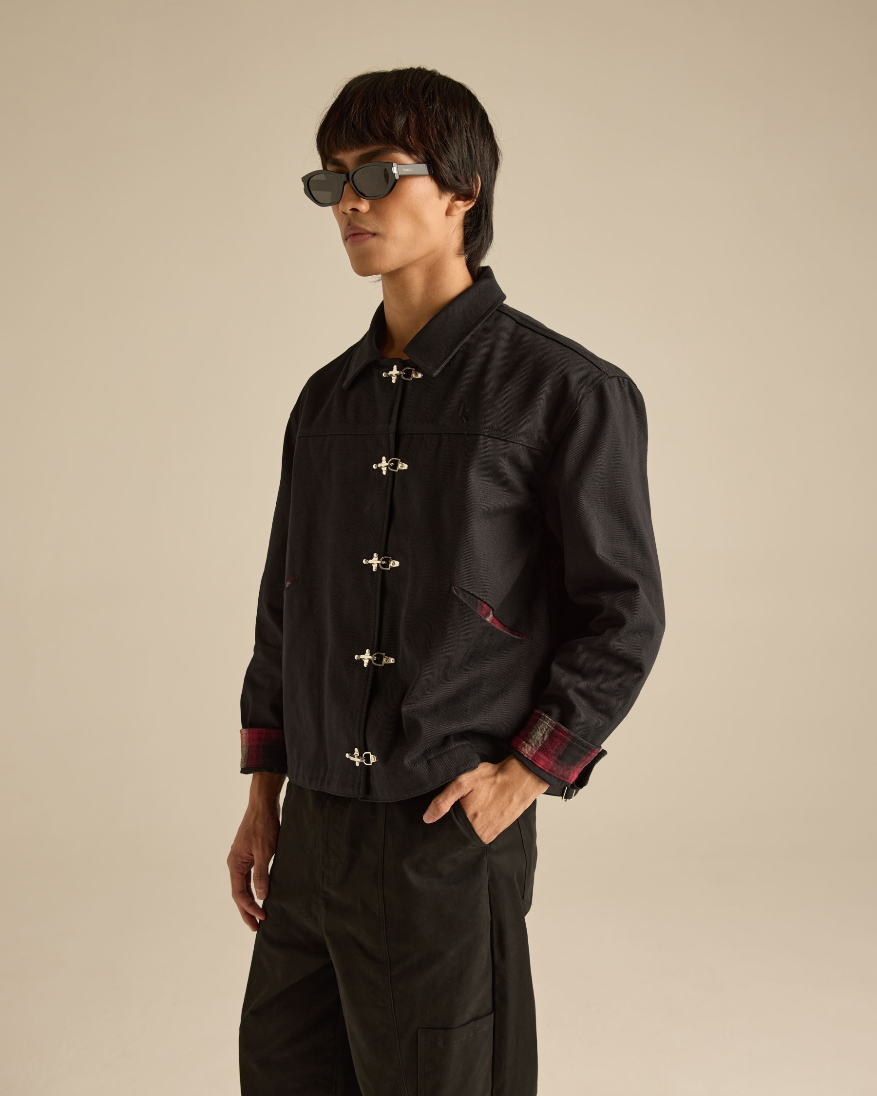 Collared Trucker Jacket