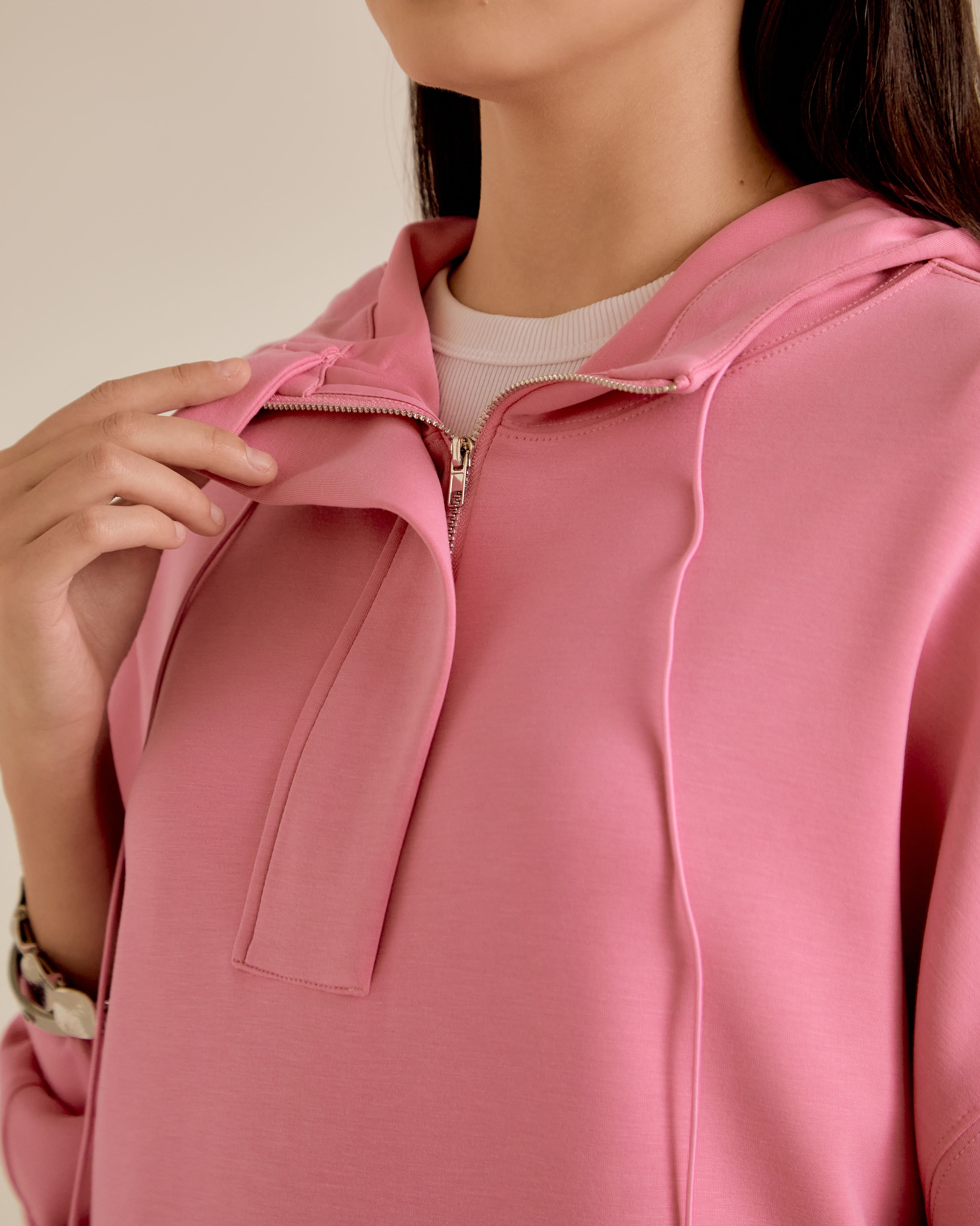 Neena Pink Hoodie Jumper