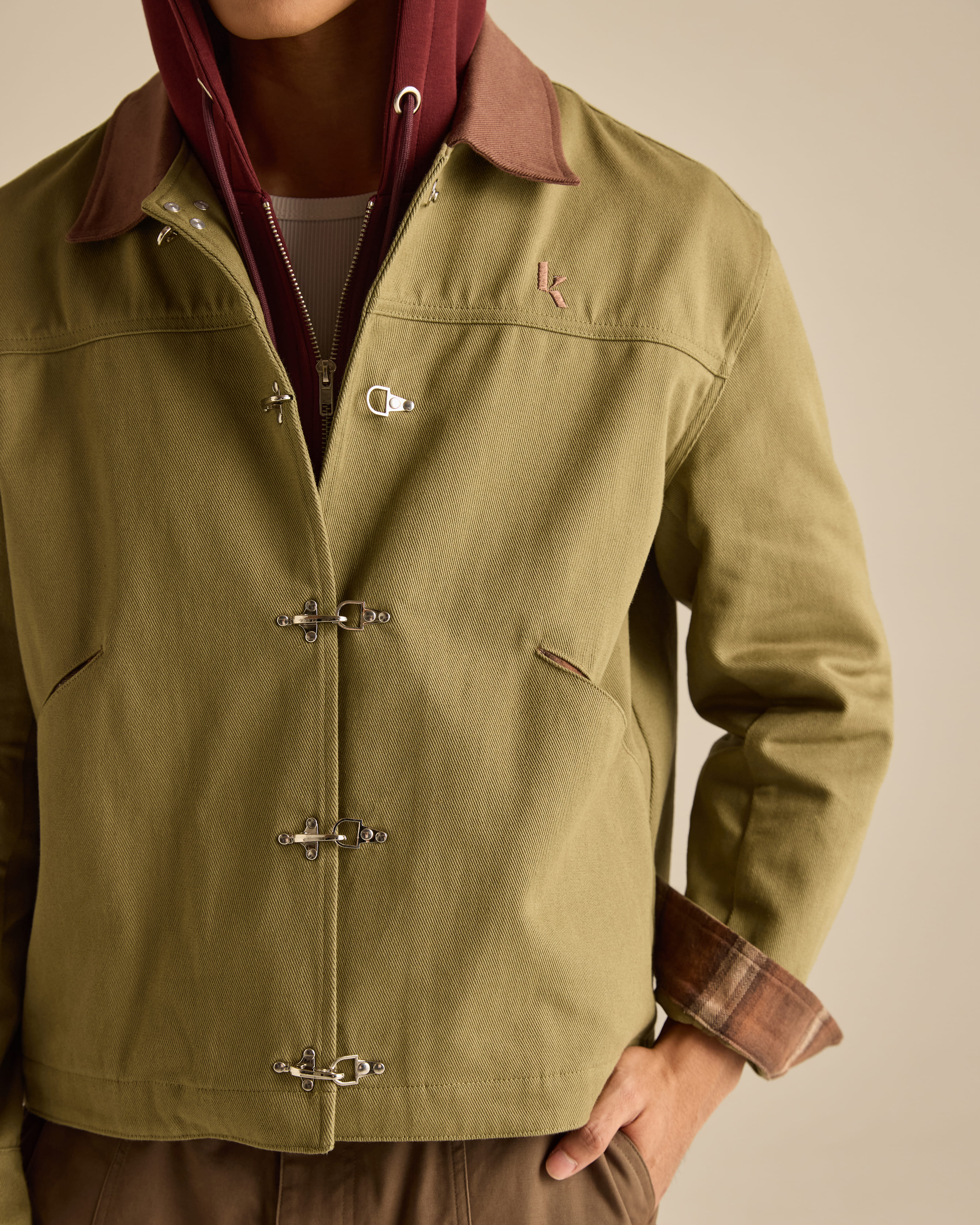 Collared Trucker Jacket