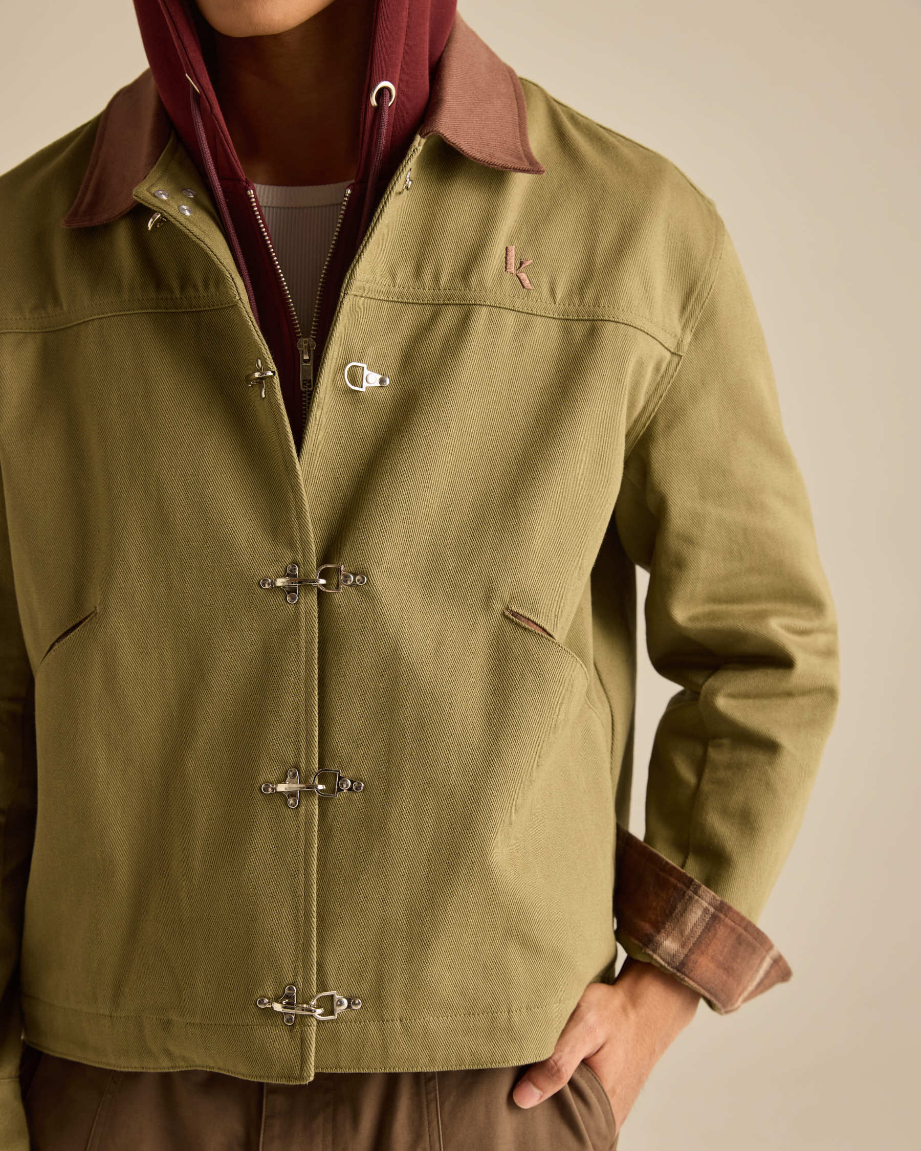 Collared Trucker Jacket