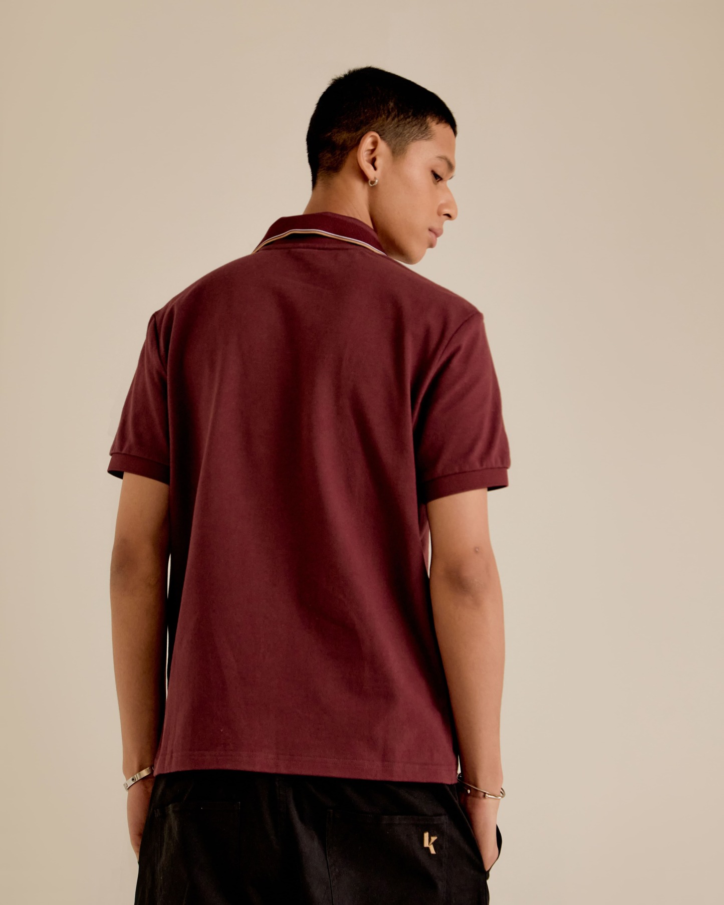 Signature Maroon Regular Fit Polo Shirt