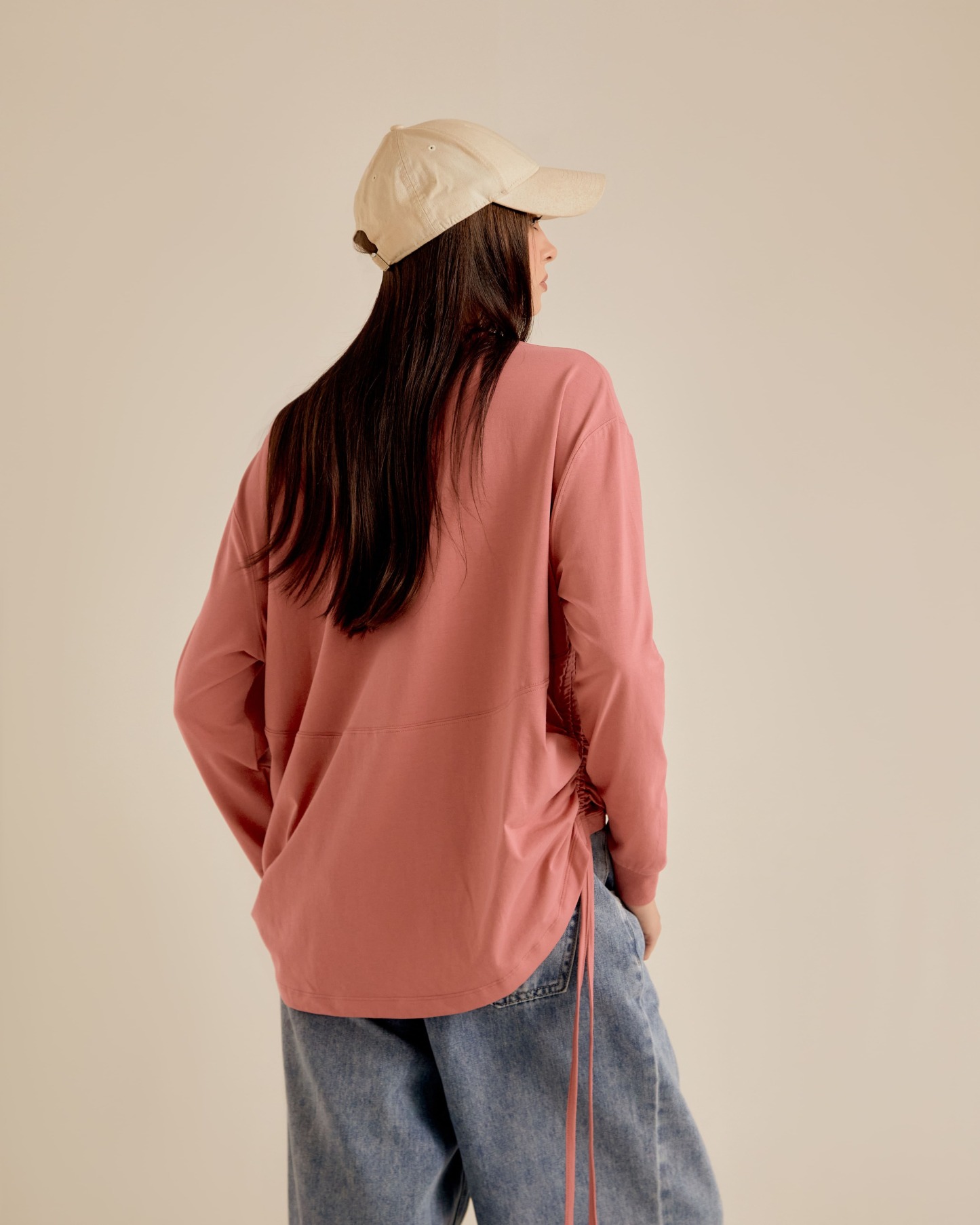 Lola Dusty Pink Long Sleeve T-Shirt