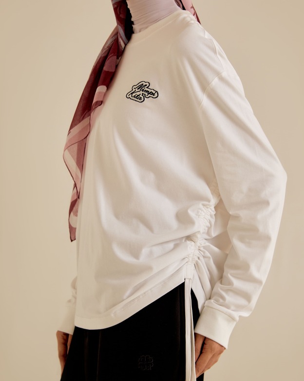 Lola White Long Sleeve T-Shirt