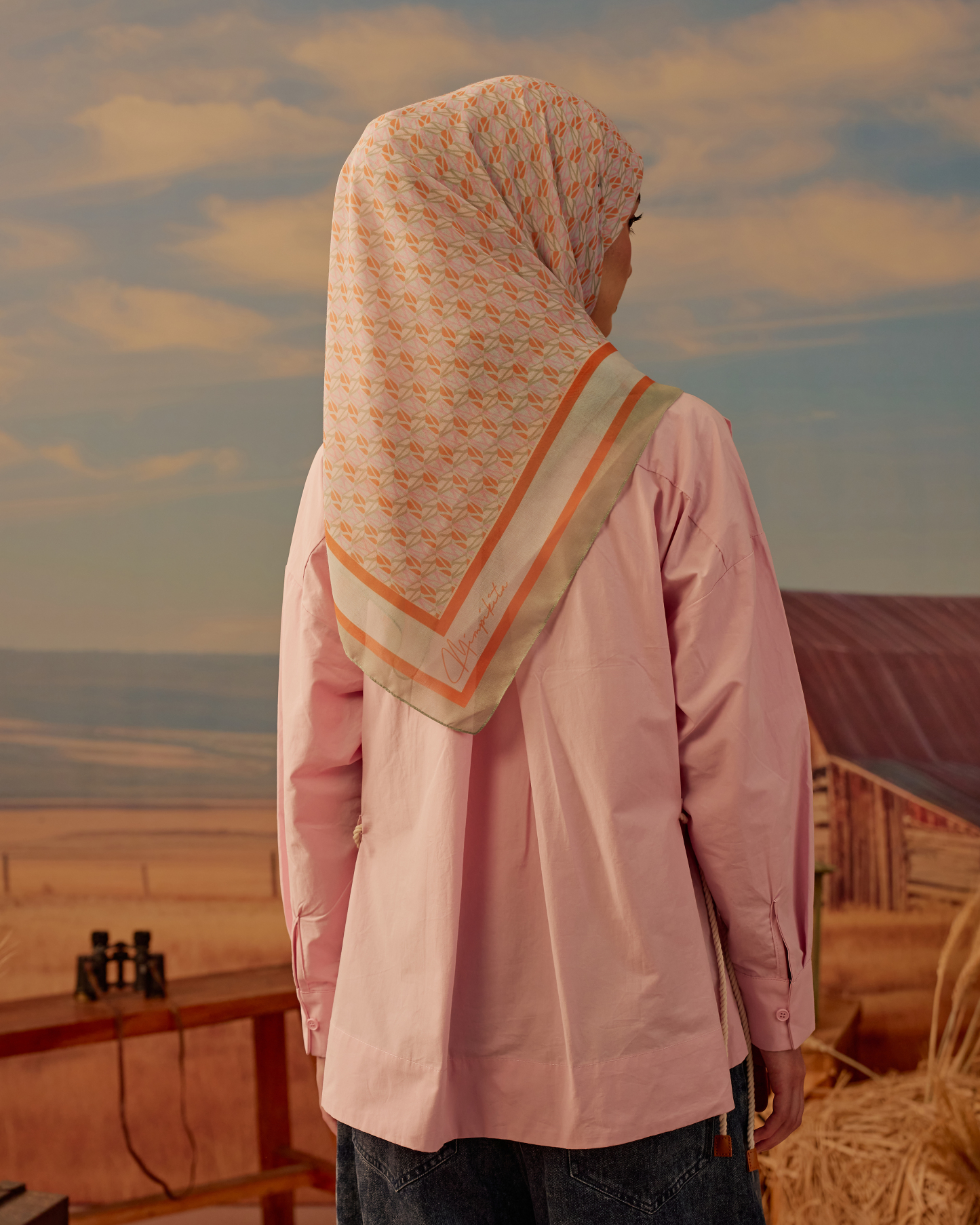 Sahara Pleated Shirt