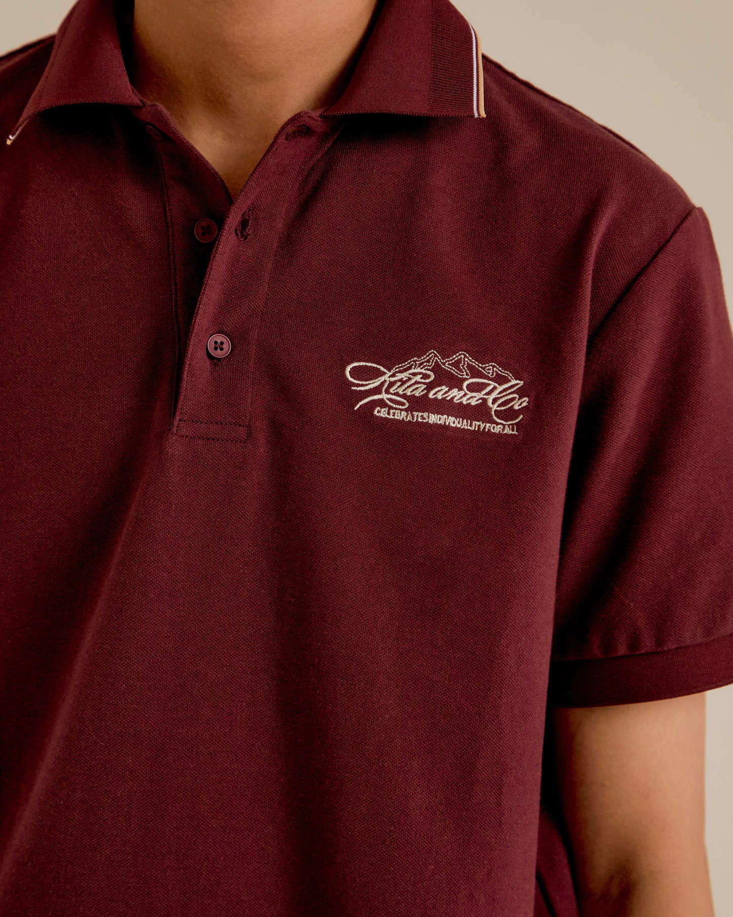 Signature Maroon Regular Fit Polo Shirt