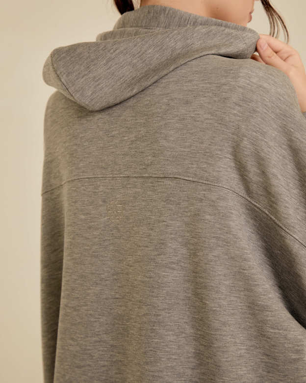 Neena Grey Hoodie Jumper