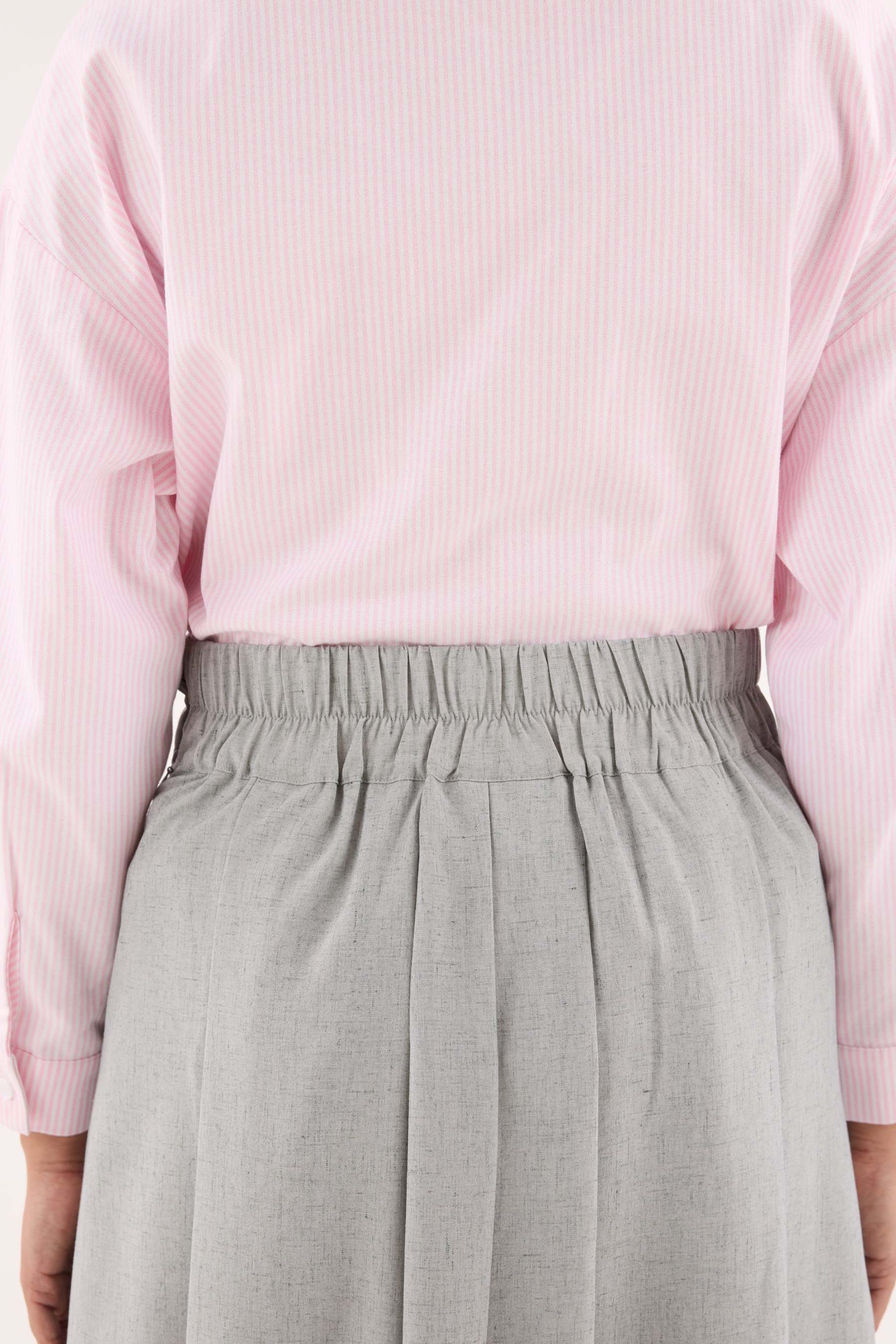 Nelly Grey Pleated Skirt