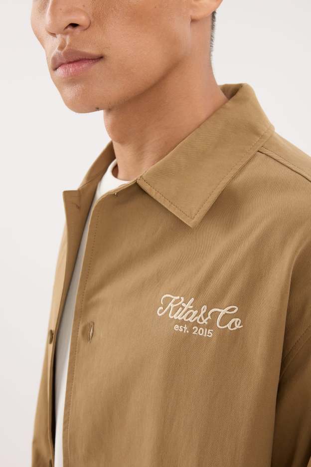 Dark Khaki Capsule Bowler Shirt