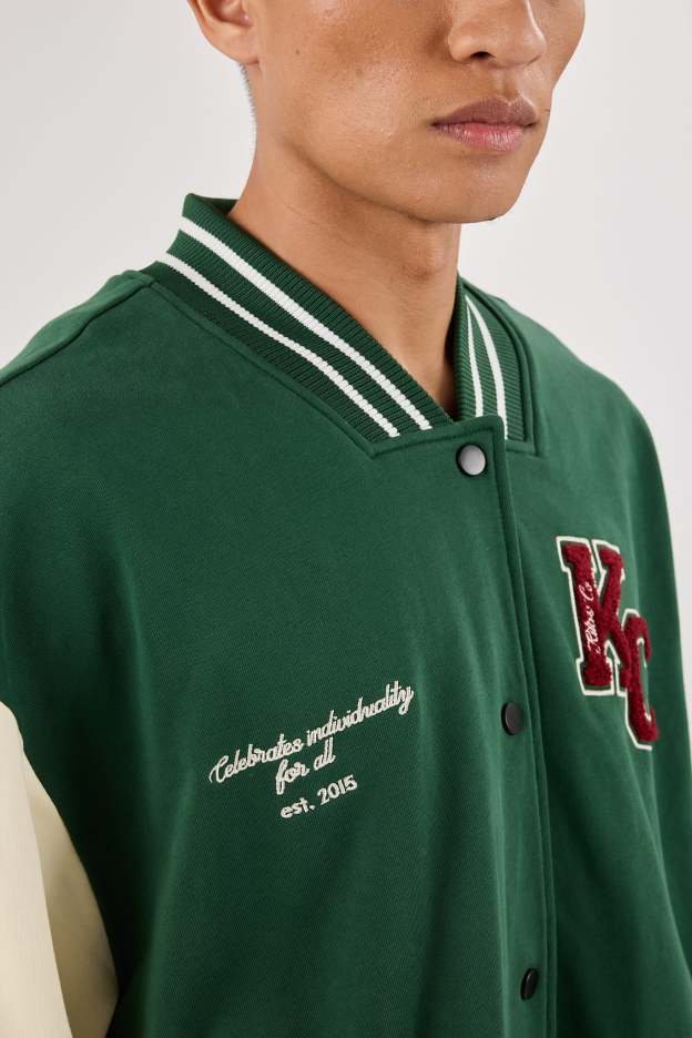 Pine Green Capsule Varsity Jacket
