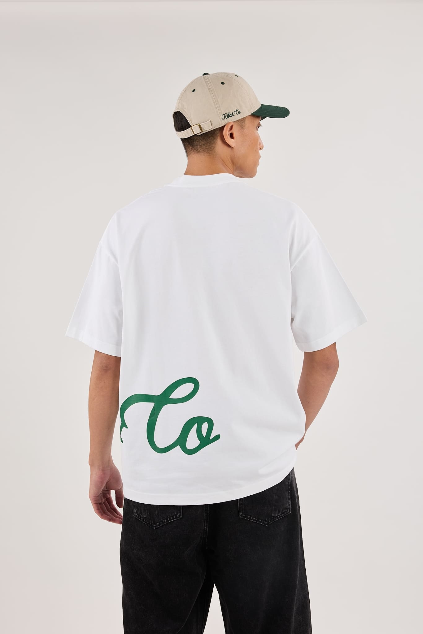 White Capsule Oversized T-Shirt