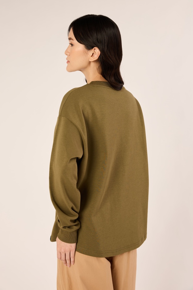 Olive Green Jumper - Women's