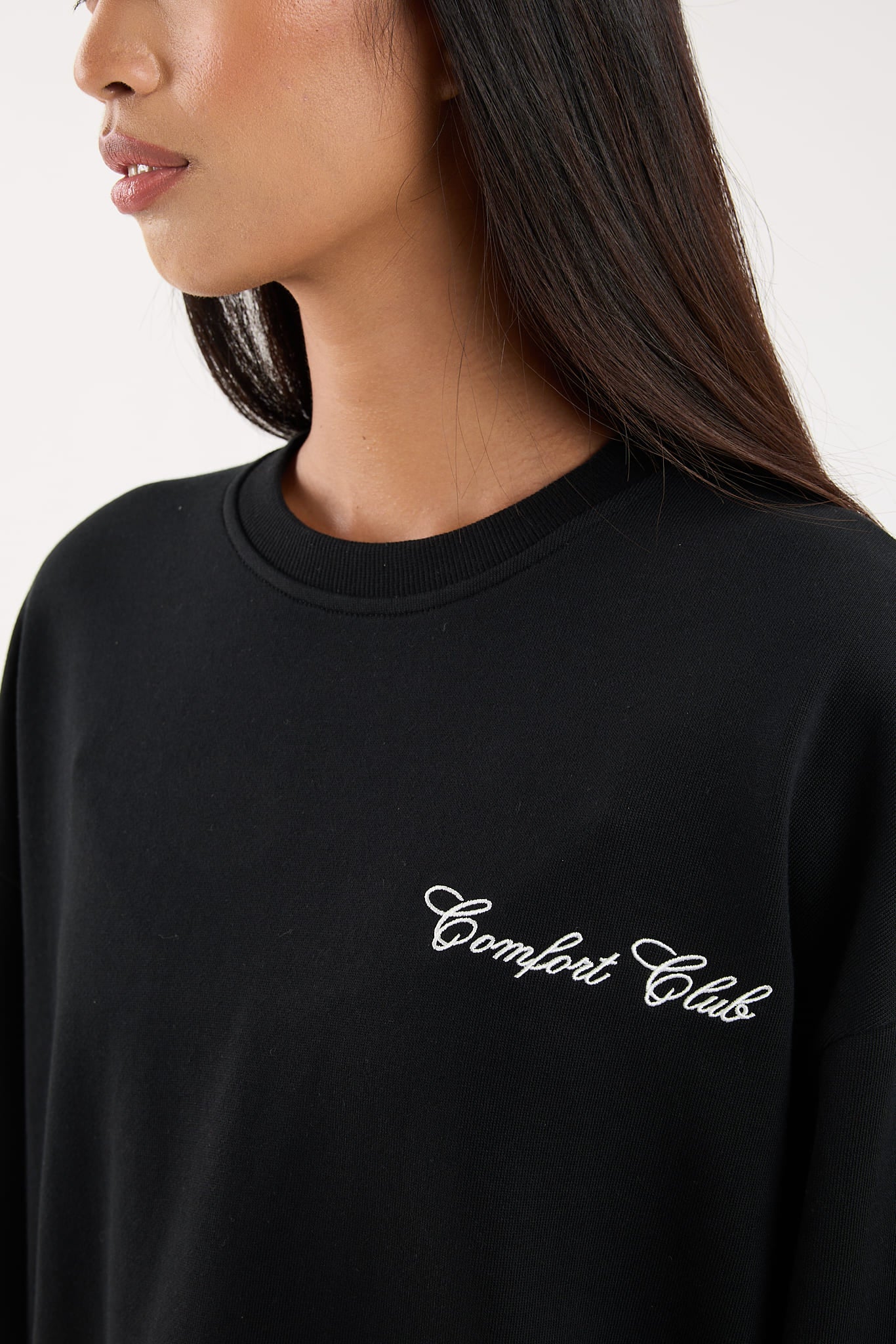 Jet Black Comfy Co-ord Set