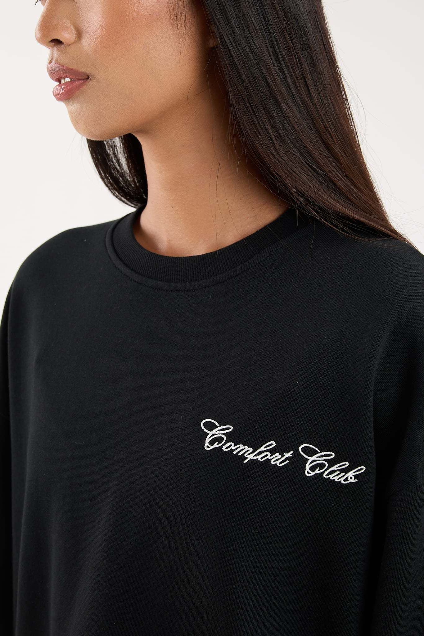 Jet Black Comfy Co-ord Set