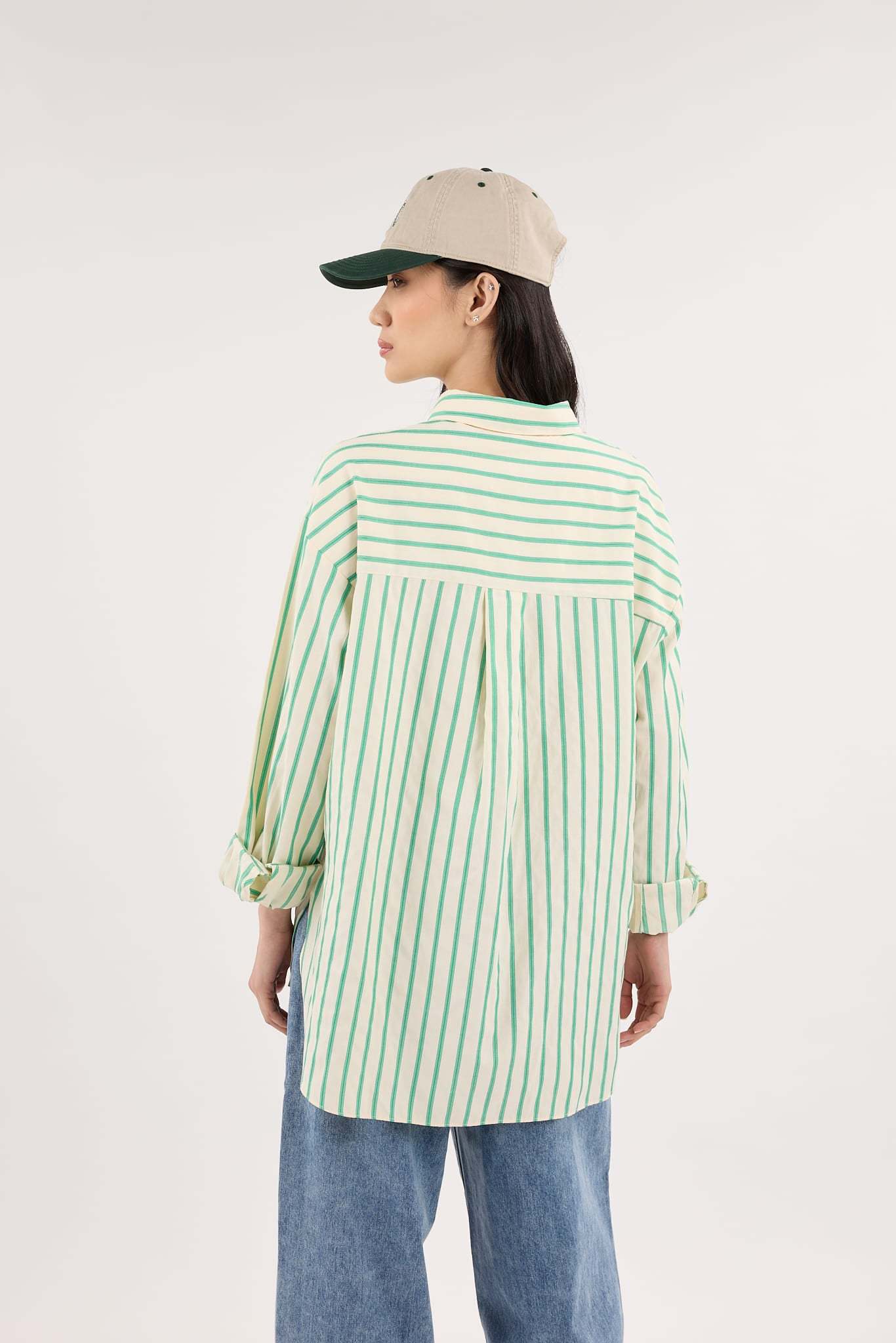 Sea Green Capsule Striped Shirt