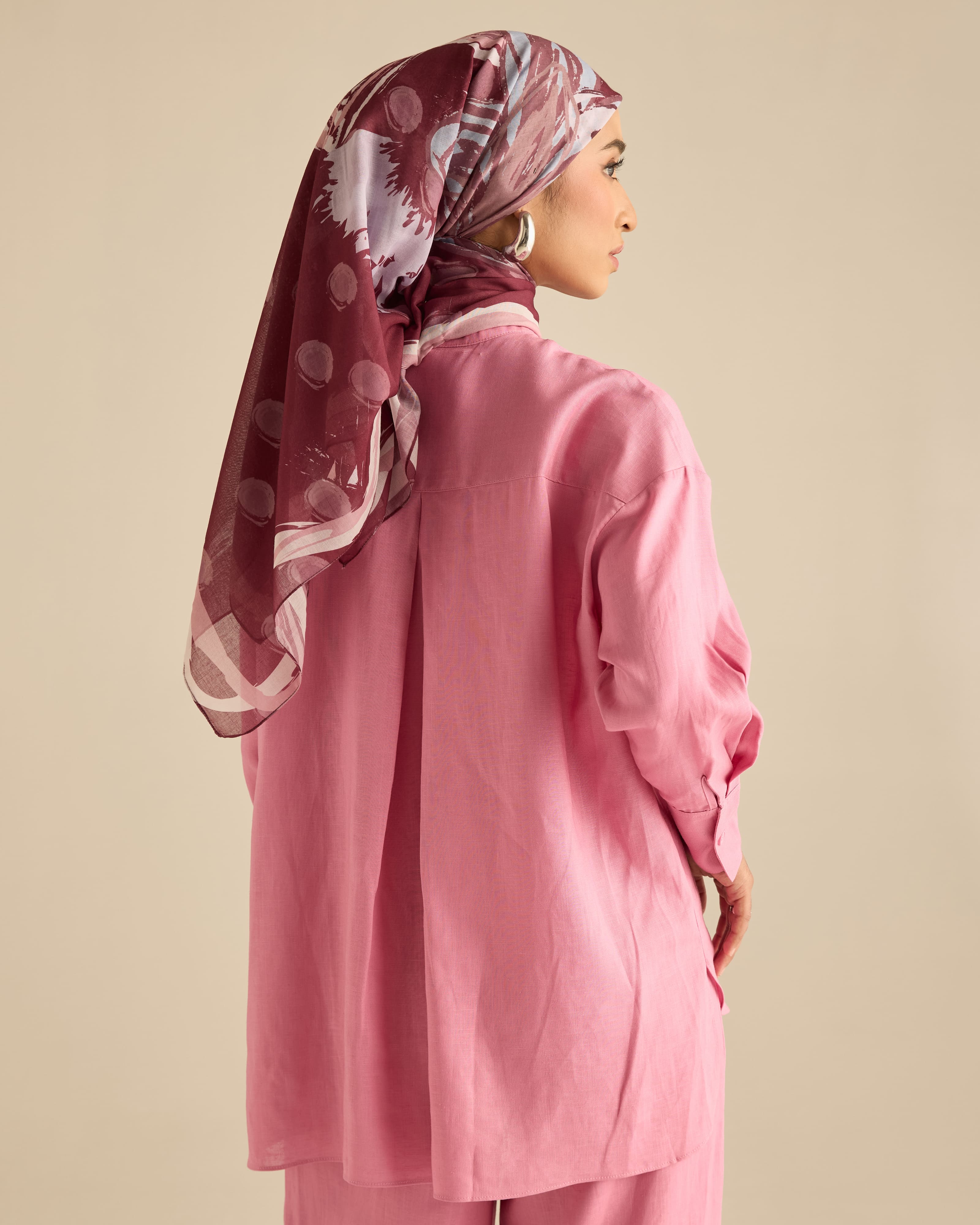 Mila Soft Pink Linen Shirt