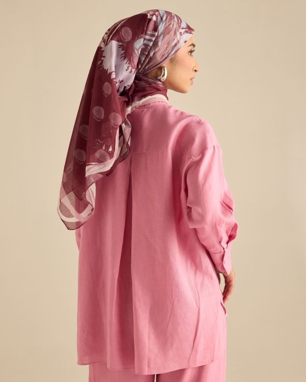 Mila Soft Pink Linen Shirt