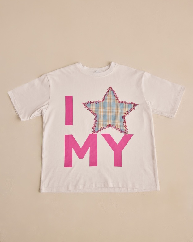 Warga White Graphic Short Sleeve T-Shirt