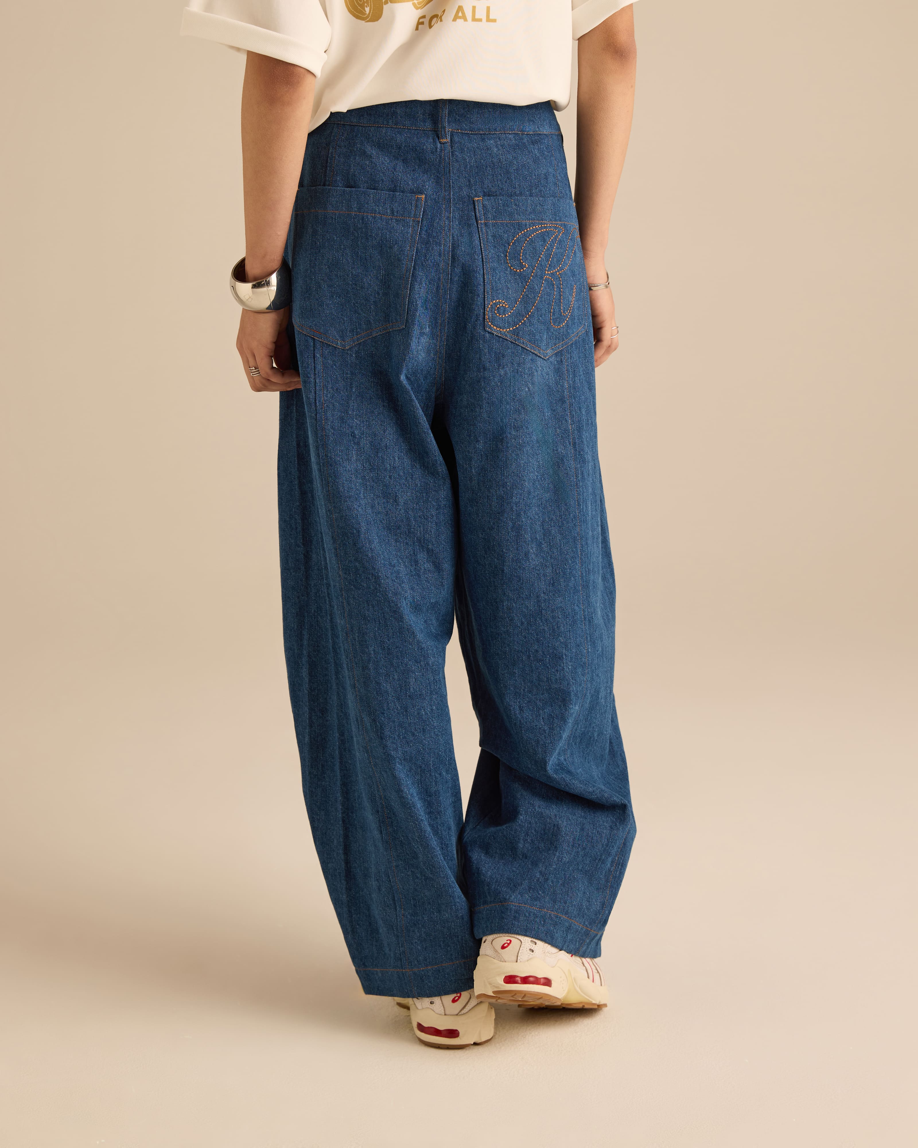 Signature Blue Relaxed Denim Jeans