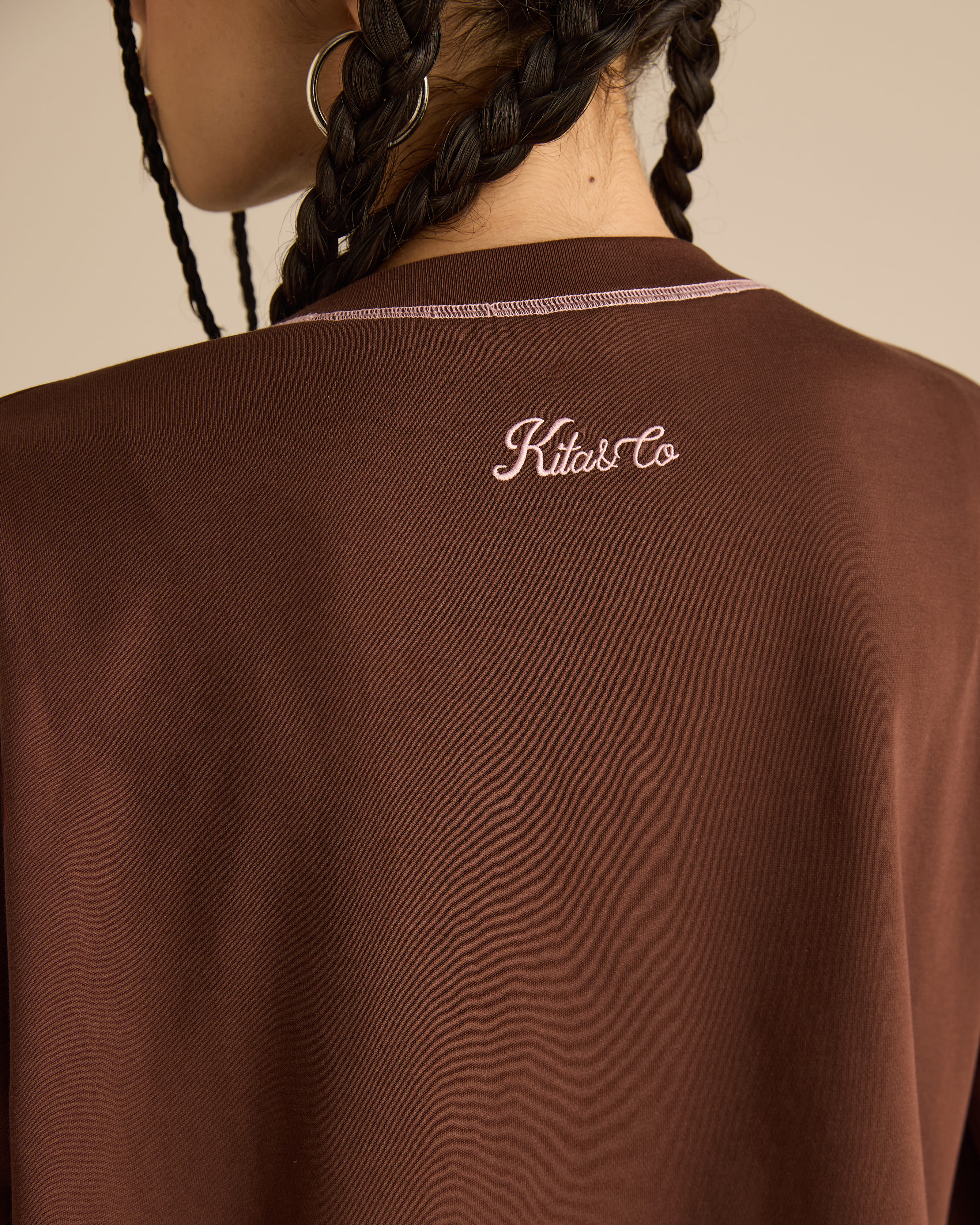 Signature Brown Long Sleeve T-Shirt