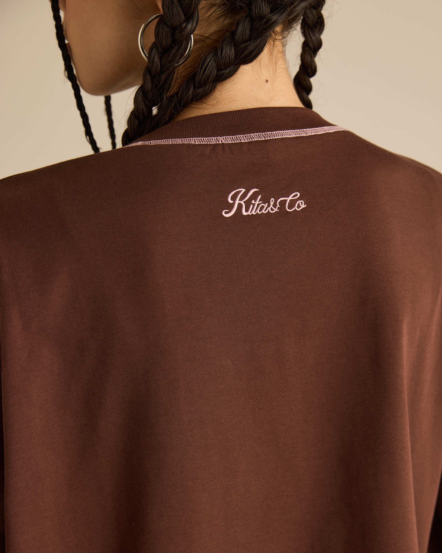 Signature Brown Long Sleeve T-Shirt