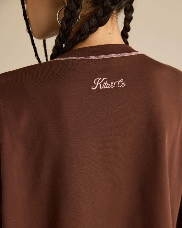 Signature Brown Long Sleeve T-Shirt