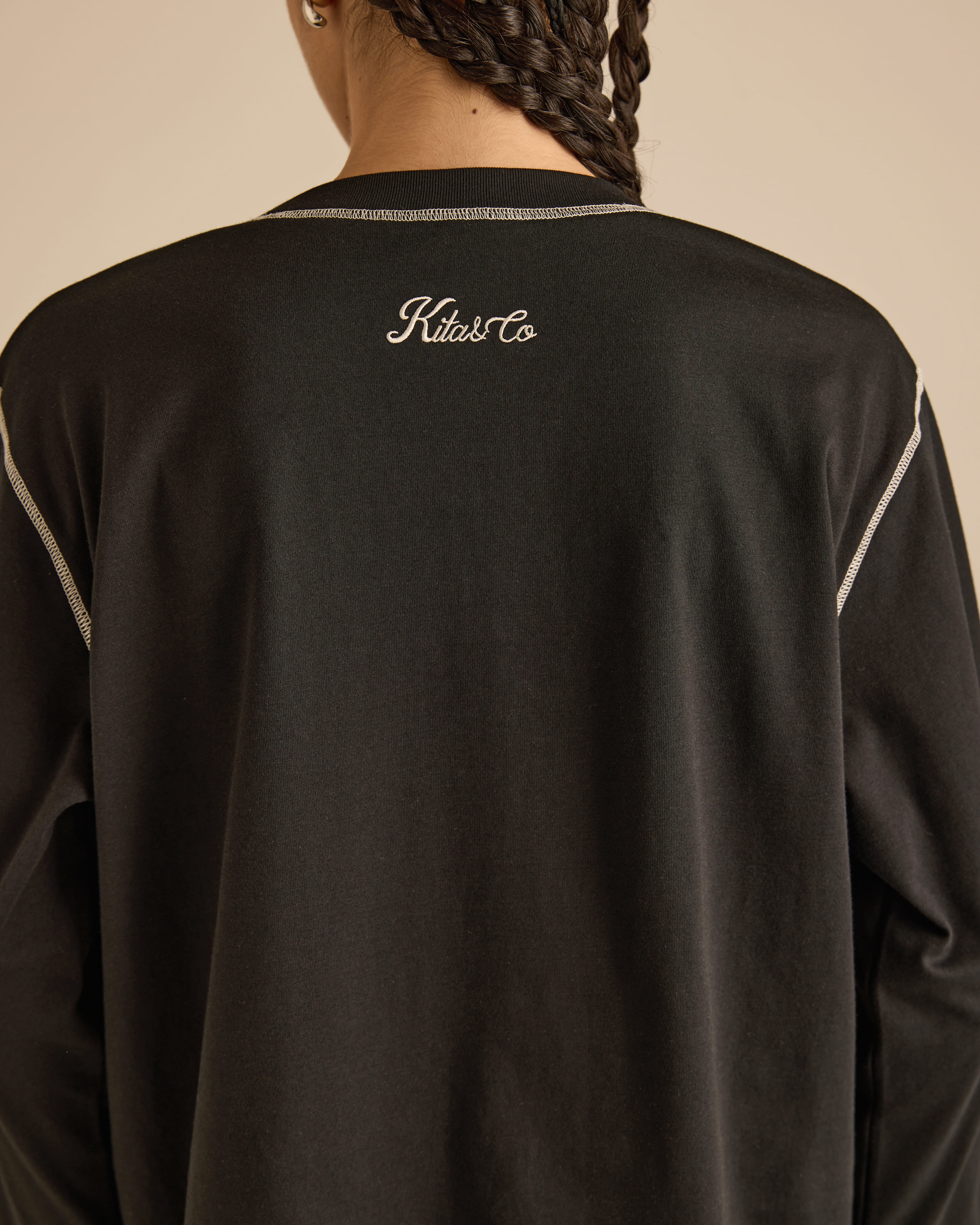 Signature Black Long Sleeve T-Shirt