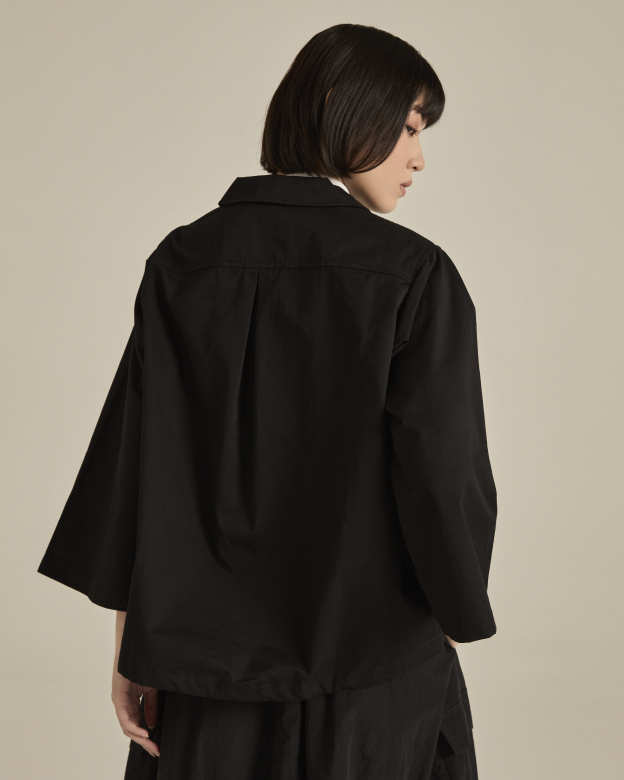 Black Double Zipper Jacket