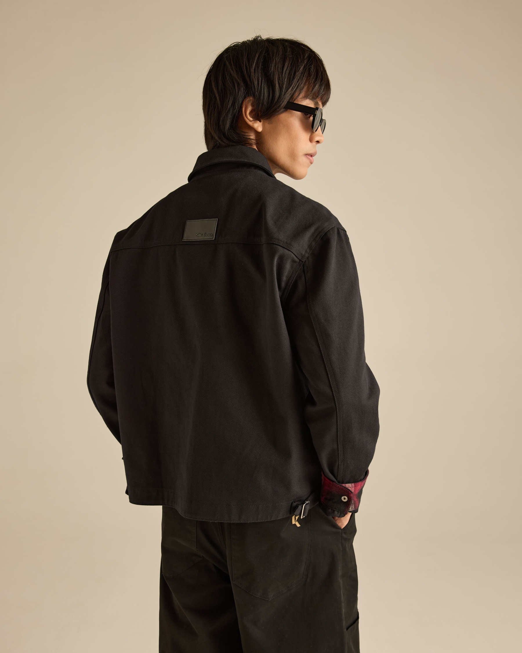 Collared Trucker Jacket