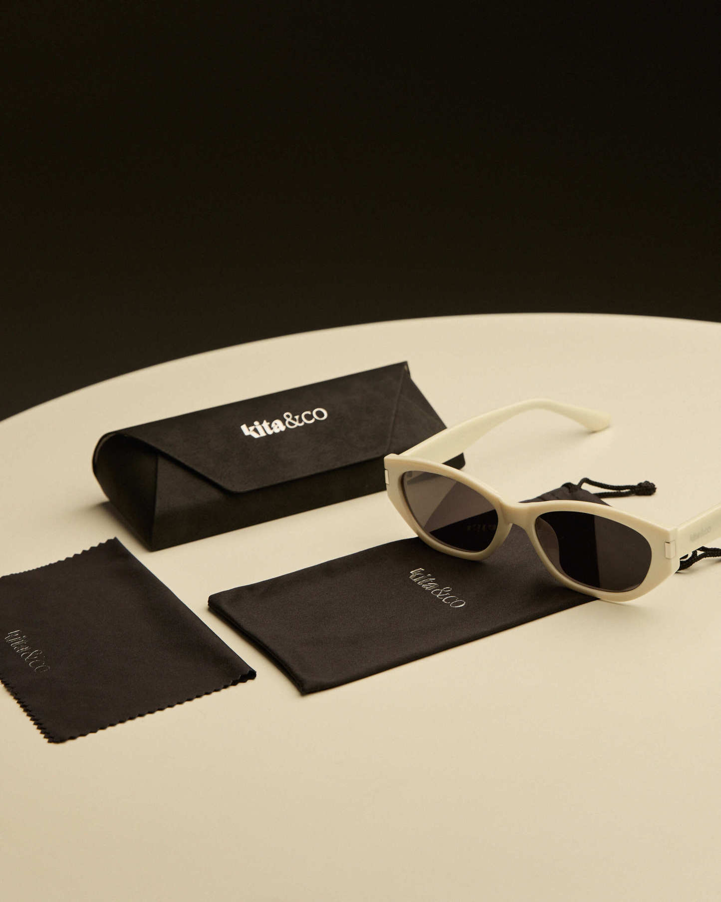 White Square Sunglasses