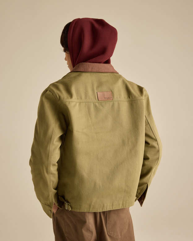 Collared Trucker Jacket