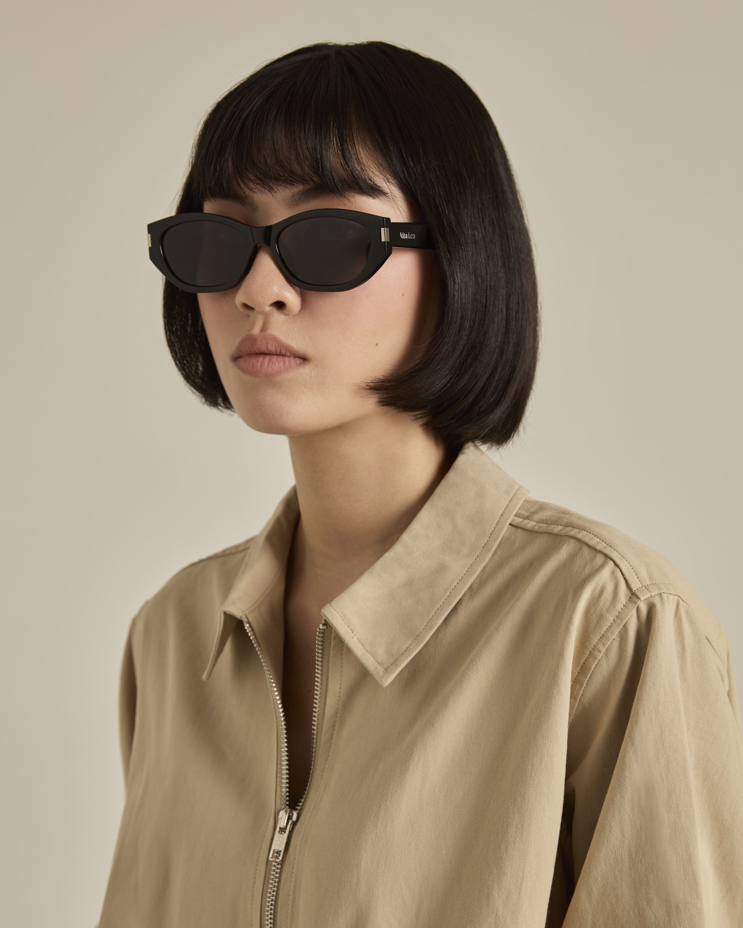 Black Square Sunglasses