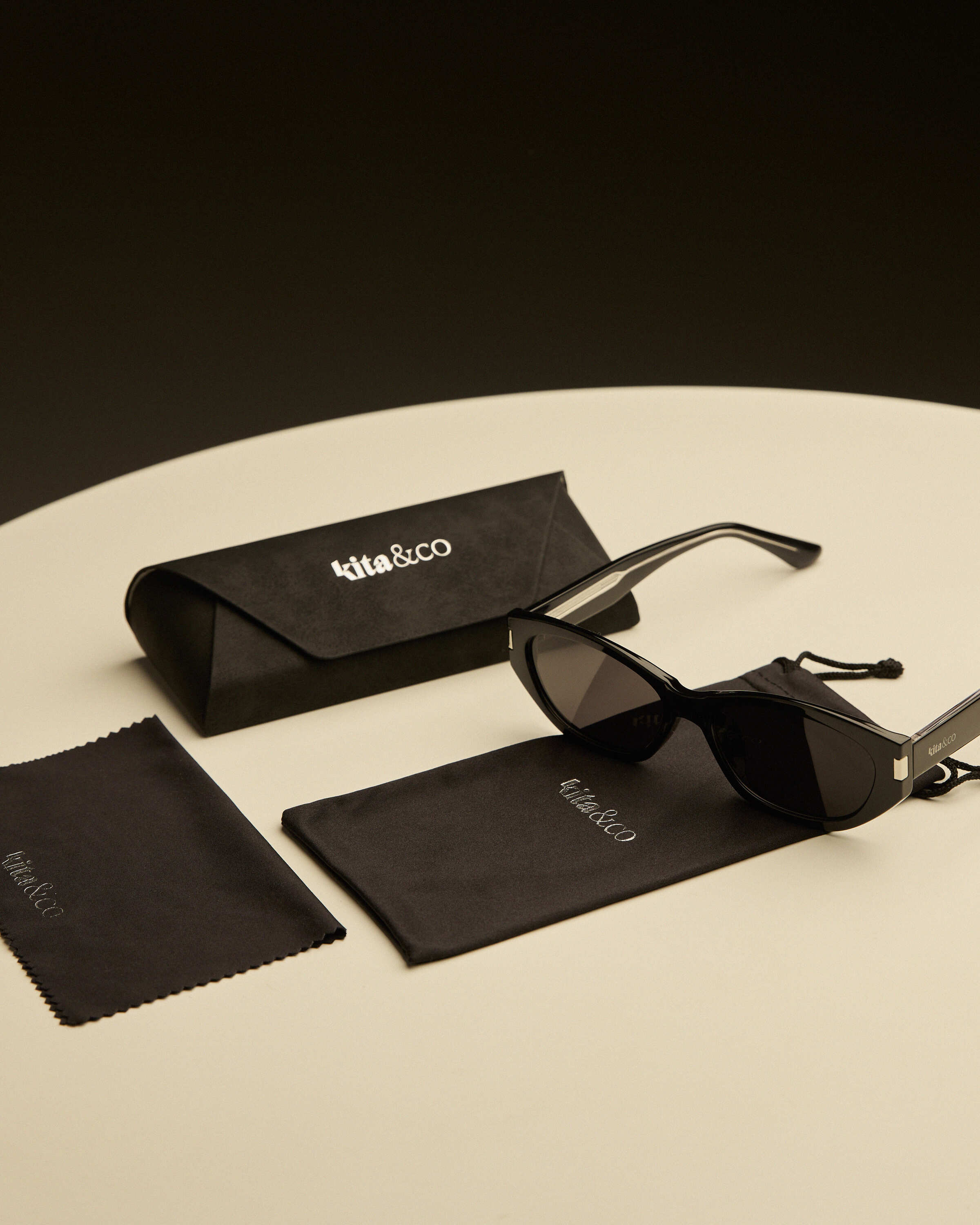 Black Square Sunglasses