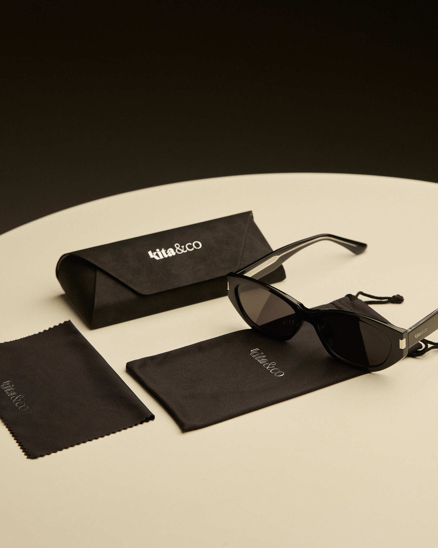 Black Square Sunglasses