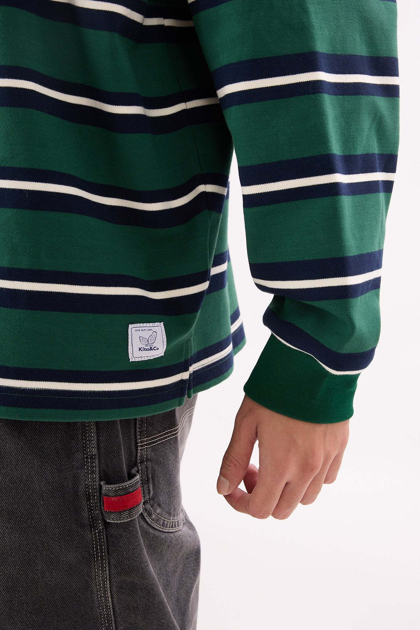 Papaya Pine Green Polo Shirt - Men's
