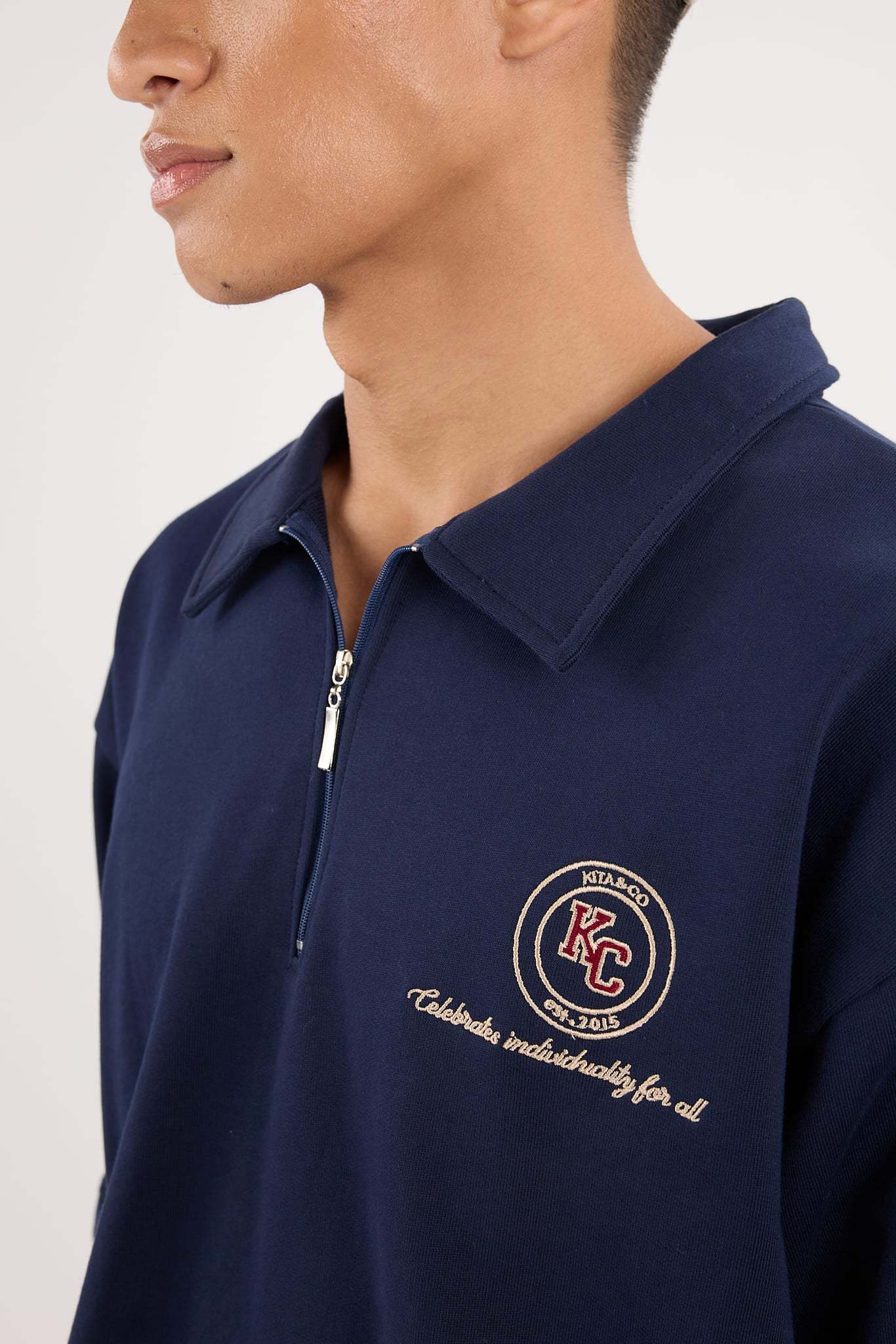 Navy Blue Capsule Oversized Sweatshirt