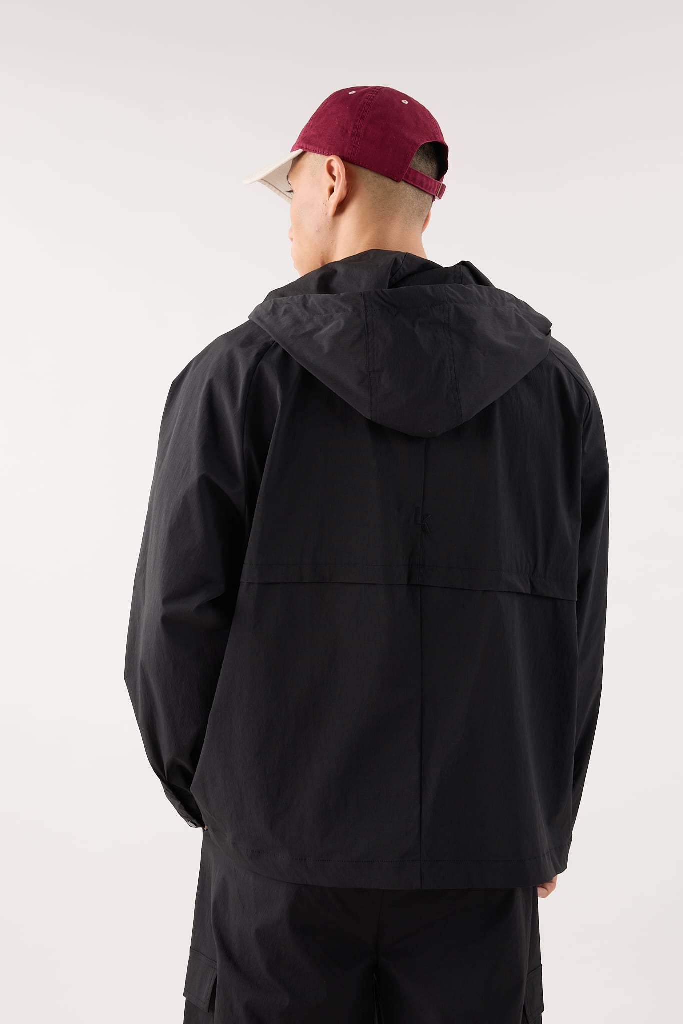 Jet Black Parka Jacket