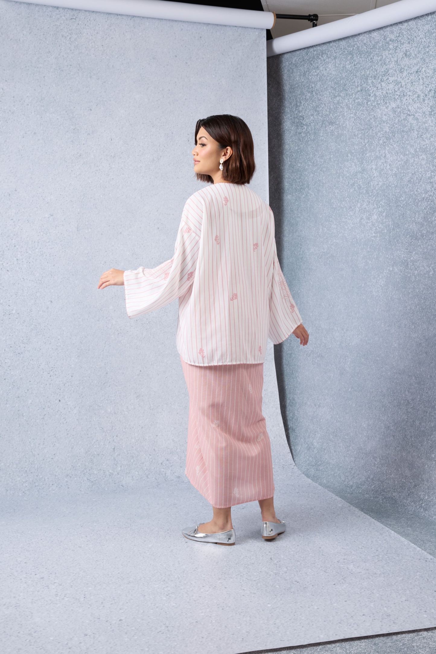Matahari Dusty Pink Loose Kedah Top