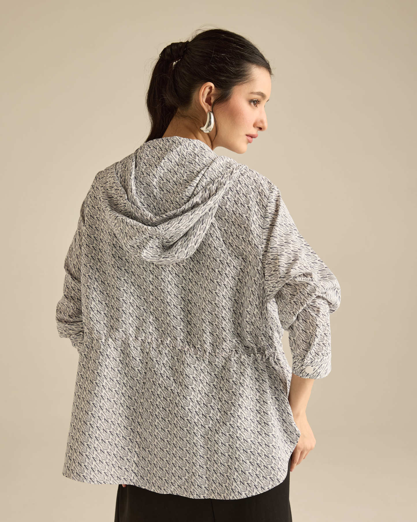 Misha Printed Parka Jacket