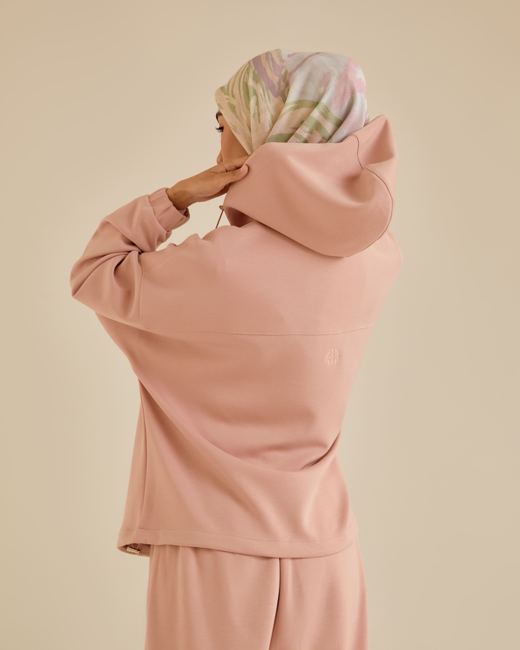Neena Dusty Pink Hoodie Jumper