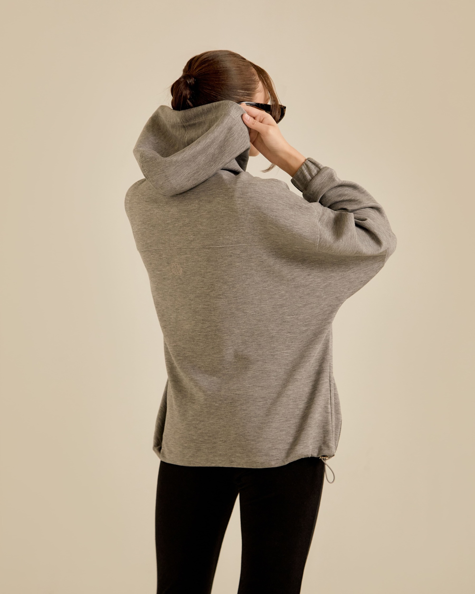 Neena Grey Hoodie Jumper