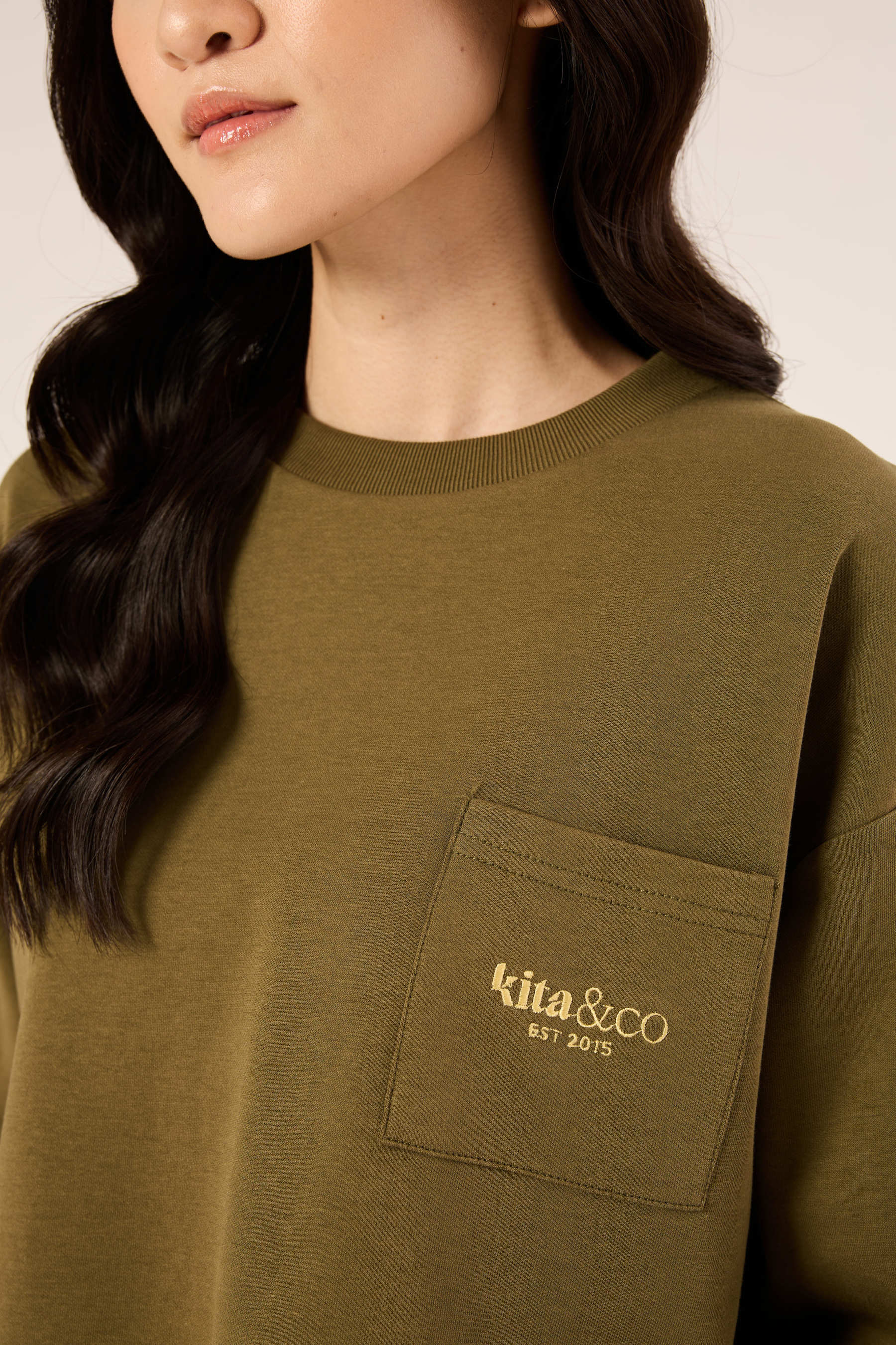 Olive Green Jumper - Women's