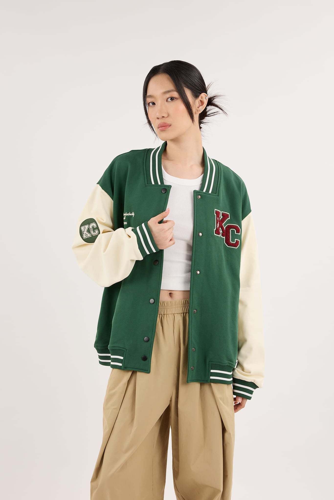 Pine Green Capsule Varsity Jacket