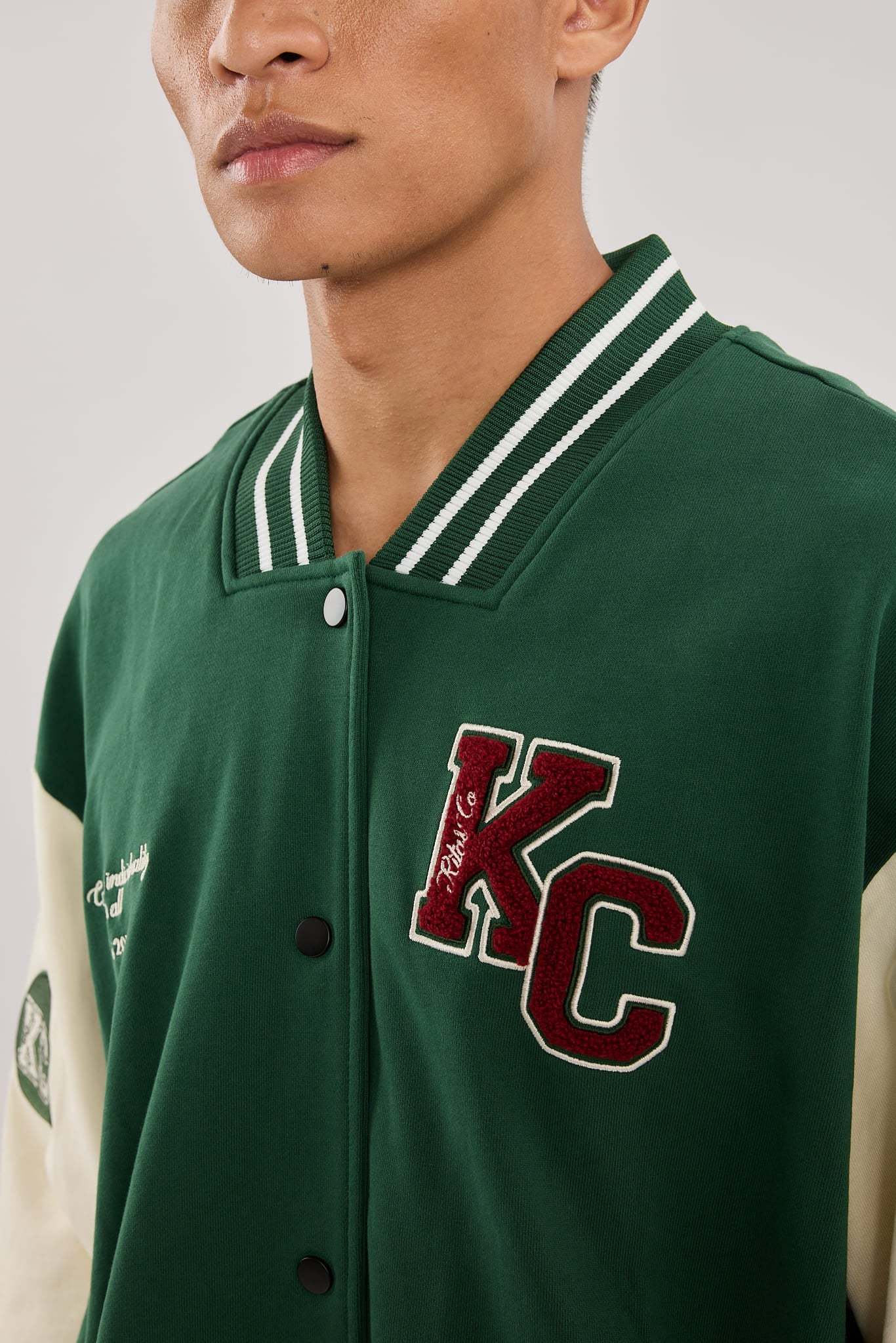 Pine Green Capsule Varsity Jacket