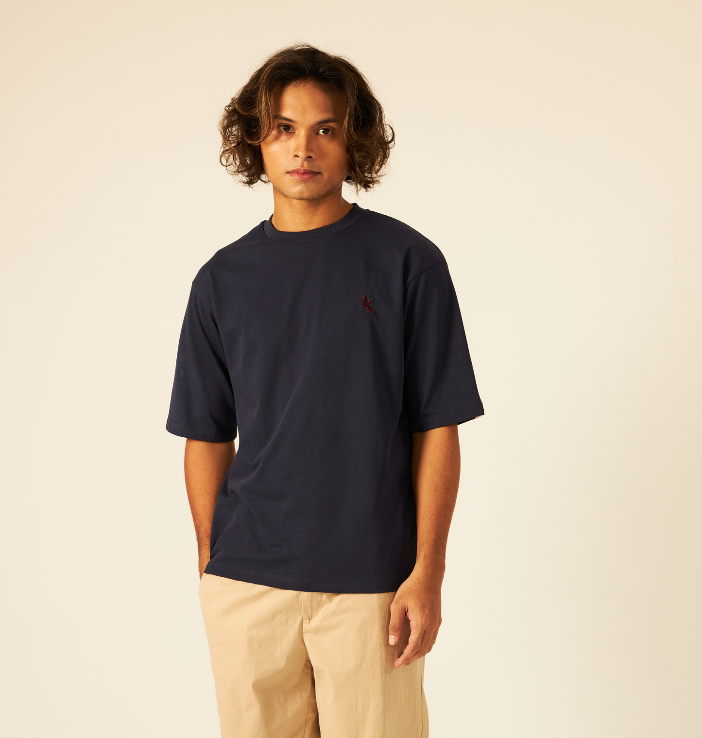 Navy Oversized T-Shirt