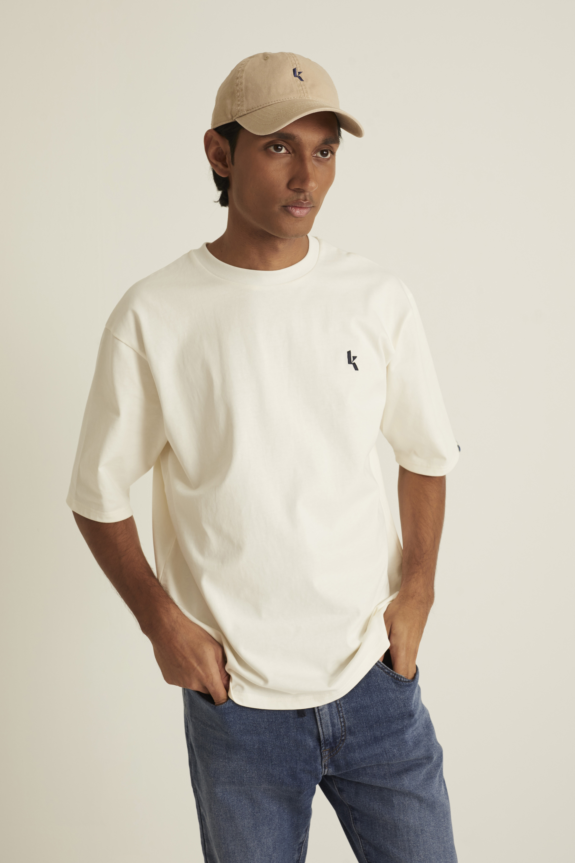 Off White Oversized T-Shirt
