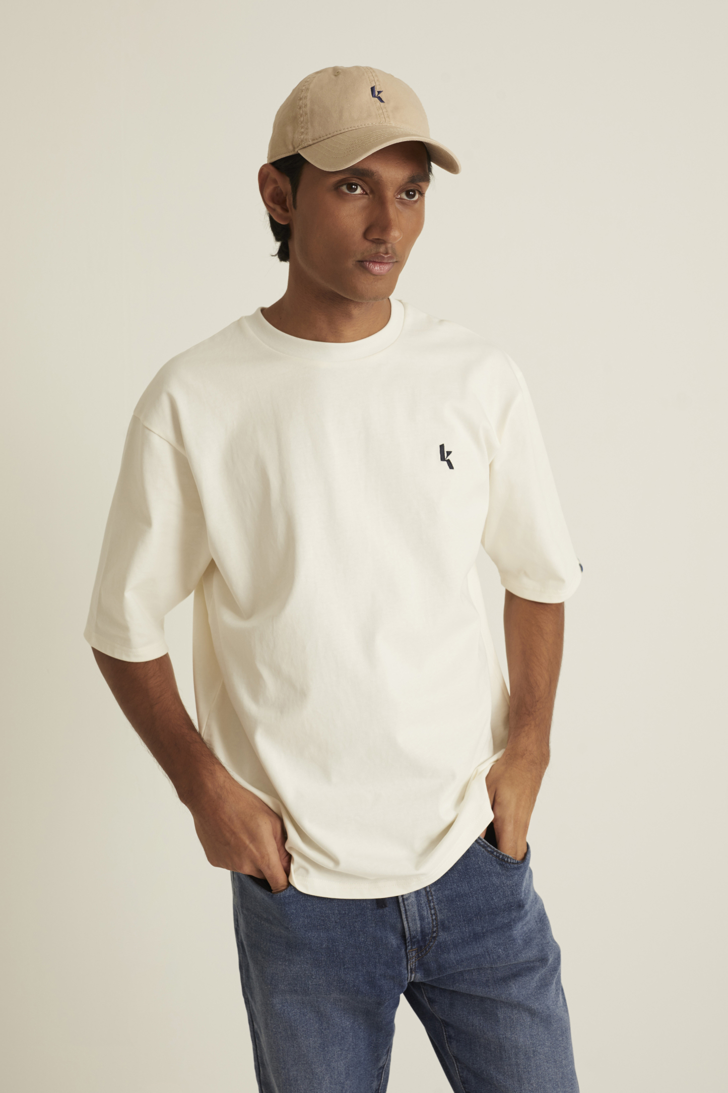 Off White Oversized T-Shirt