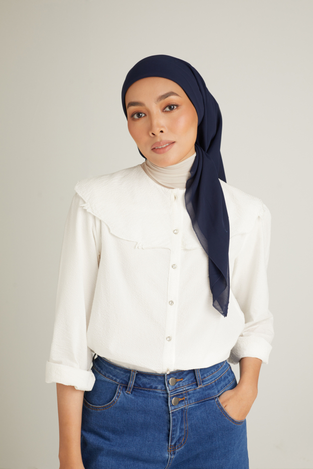 Mimpikita x Zandra Clara Navy Scarf