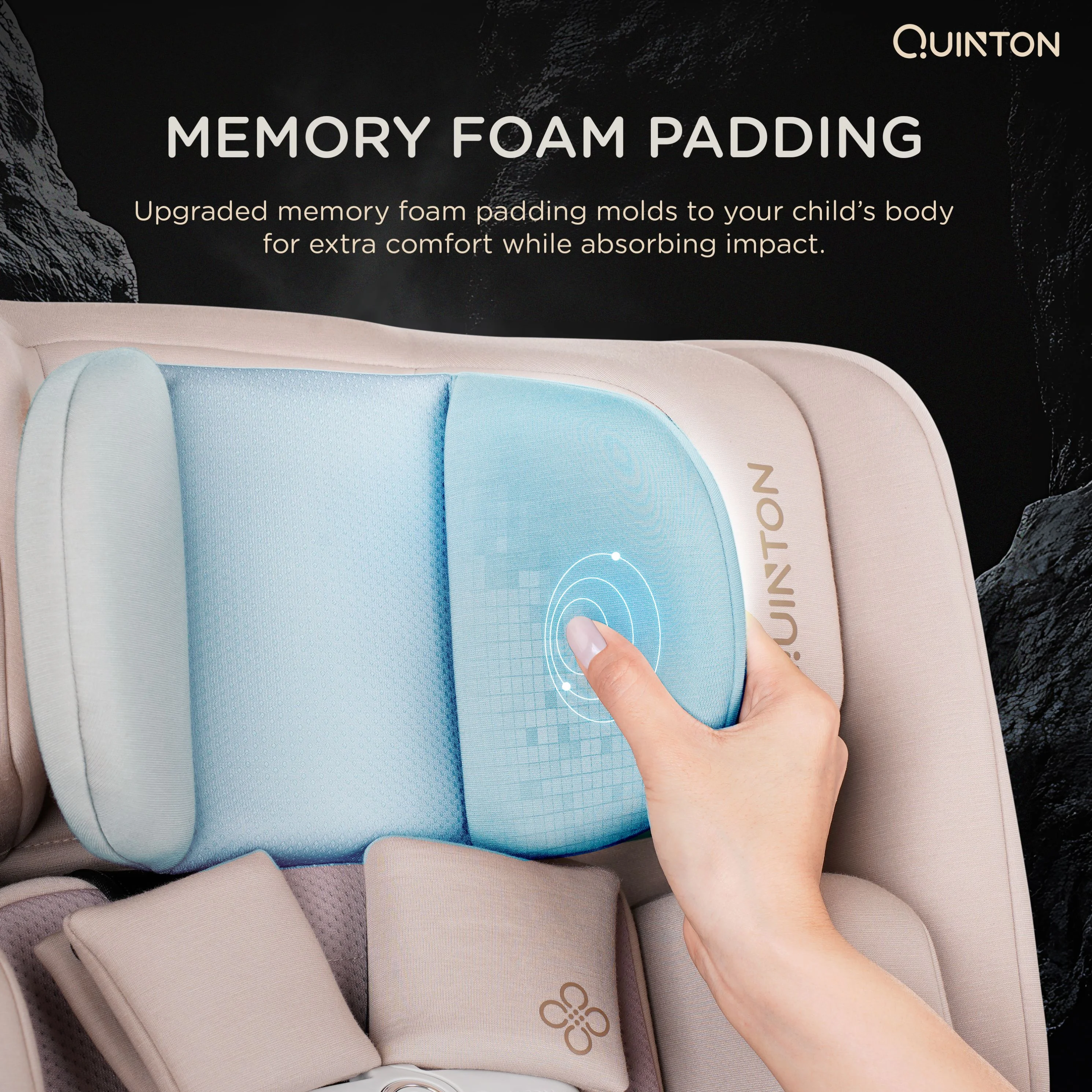 Quinton Wowo 360 i-Size — Malaysia's First Chest Clip Car Seat