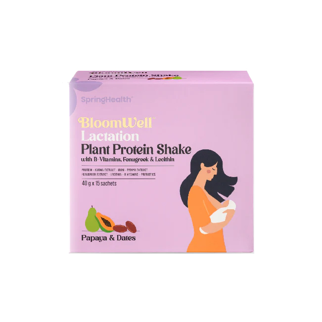 Bloom Well Lactation Plant Protein Shake with B-Vitamins, Fenugreek & Lecithin